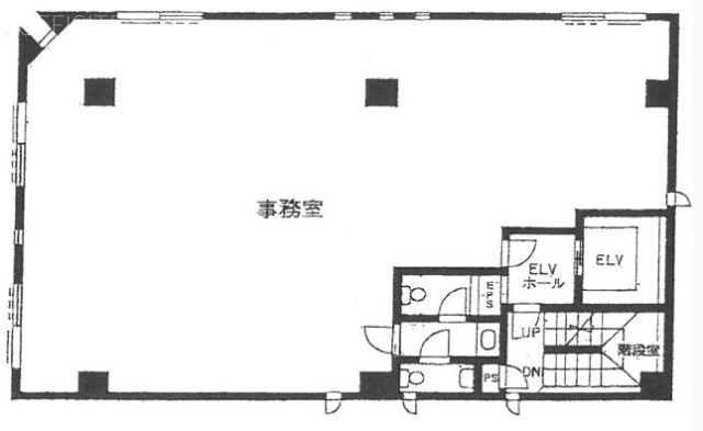 ワカサビル2F 間取り図