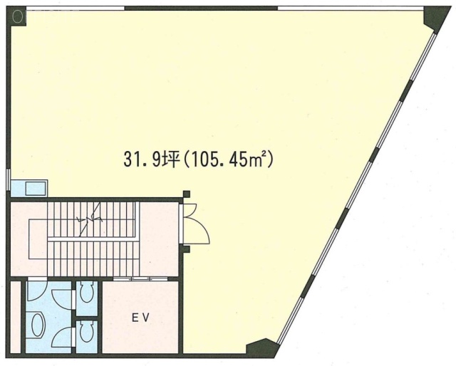 山東ビル6F 間取り図