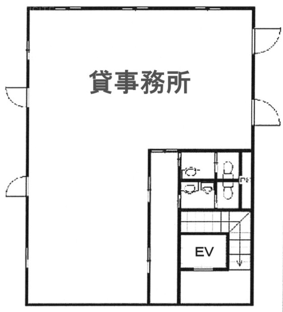 マナーヒル大宮ビル1F～3F 間取り図