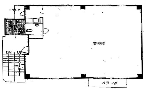 弥生町ユニオンビル3F 間取り図