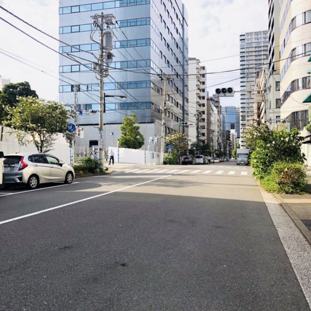 仮)NBF八丁堀テラス ウエスト ビル前面道路