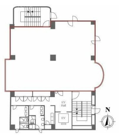 スリージェ南大井5F 間取り図