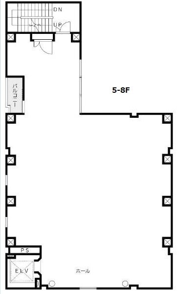 KN浅草ビル3F 間取り図