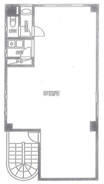 増山ビル3F 間取り図