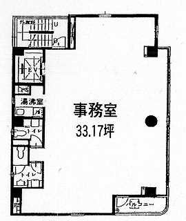 松木ビル6F 間取り図