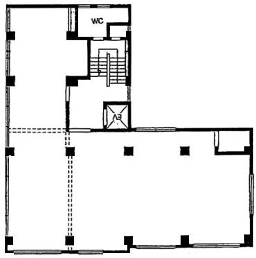 白亜ビル6F 間取り図