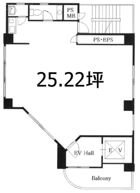 TM広尾ビル6F 間取り図
