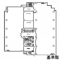 日本生命南麻布ビル8F 間取り図