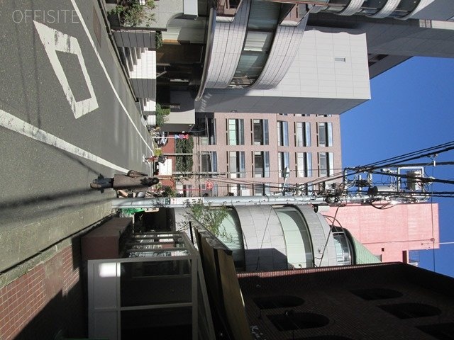 富島第1青山ビル ビル前面道路