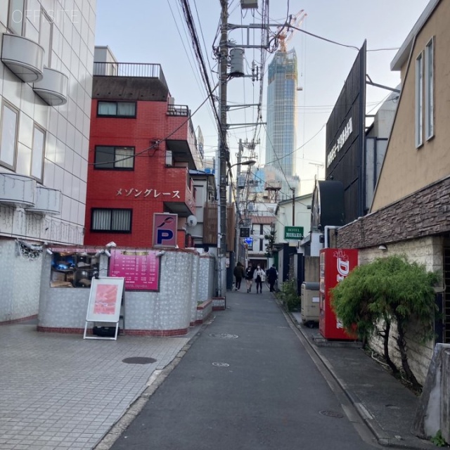 グリーンハウス ビル前面道路