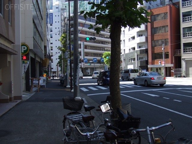 大我ビル ビル周辺道路