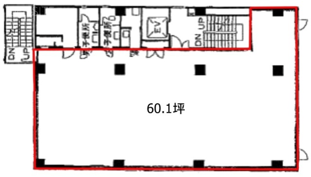 ニキグラスビル5F 間取り図