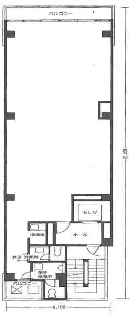 NEOビル5F 間取り図