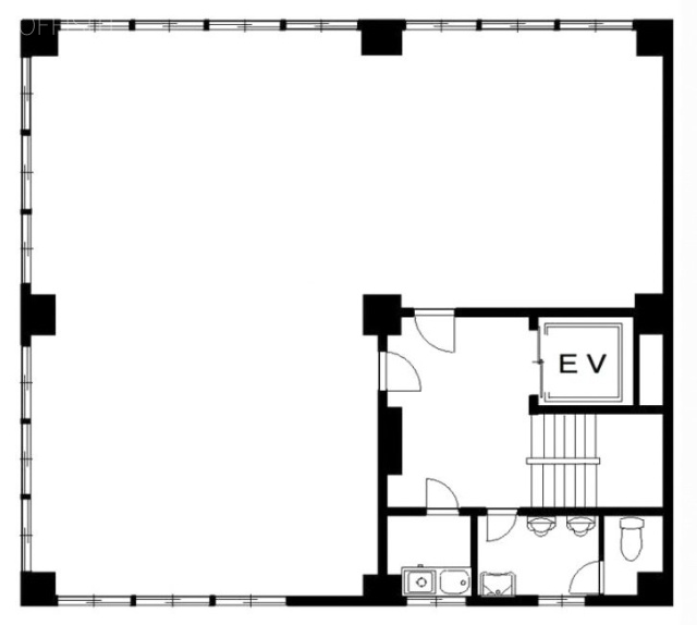 全豆(ゼントウ)ビル5F 間取り図