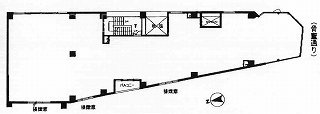 LunaRossa南青山1F 間取り図