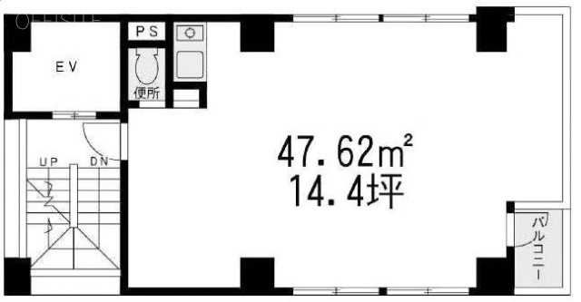 リーヴ横浜西口ビル9F 間取り図