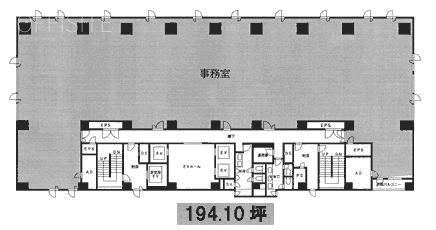 NEX人形町ビル9F 間取り図