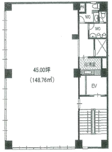 岡永ビル7F 間取り図