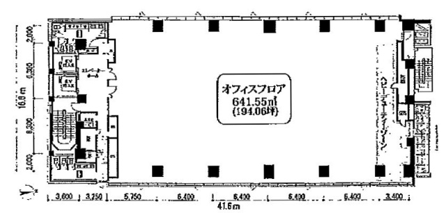 新宿スクエアビル3F 間取り図