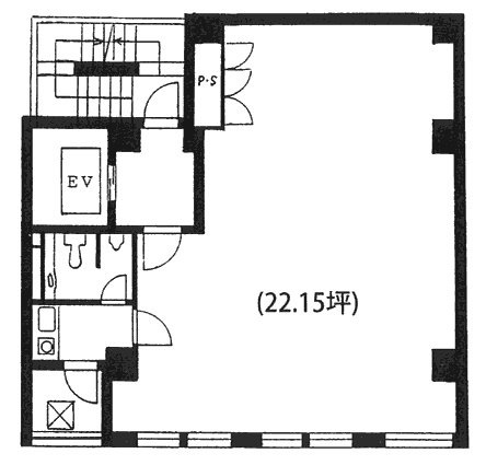 鈴善ビル3F 間取り図