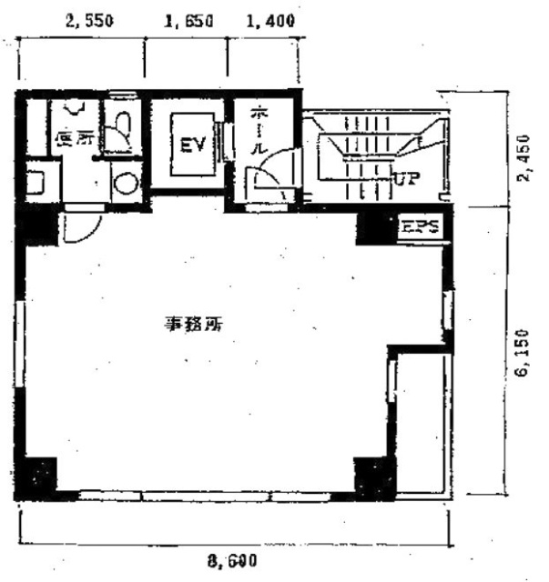 大野ビル2F 間取り図
