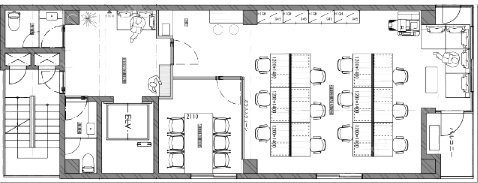 WORK BASE Nihonbashi4F 間取り図