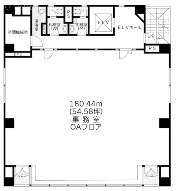 水道橋MSビル6F 間取り図