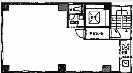 乗物町第一ビル3F 間取り図