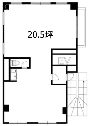 NKJビル3F 間取り図