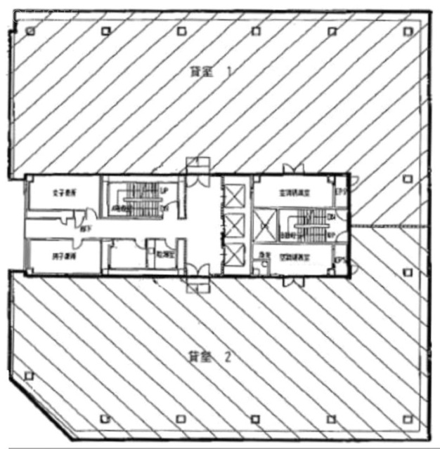 三番町渡辺ビル6F 間取り図