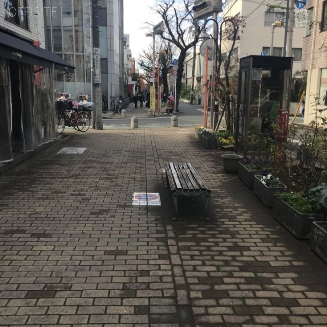 メリス玉川 PARTⅡ ビル前面道路