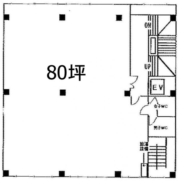 ラボ東京ビル4F 間取り図