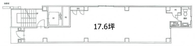 銀座中央通りビル7F 間取り図