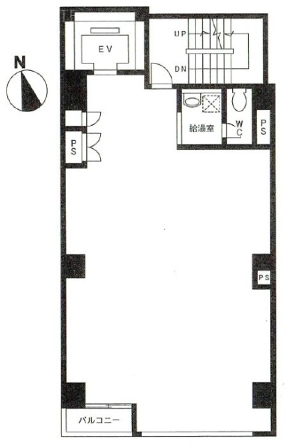 銀座NO3ビル7F 間取り図