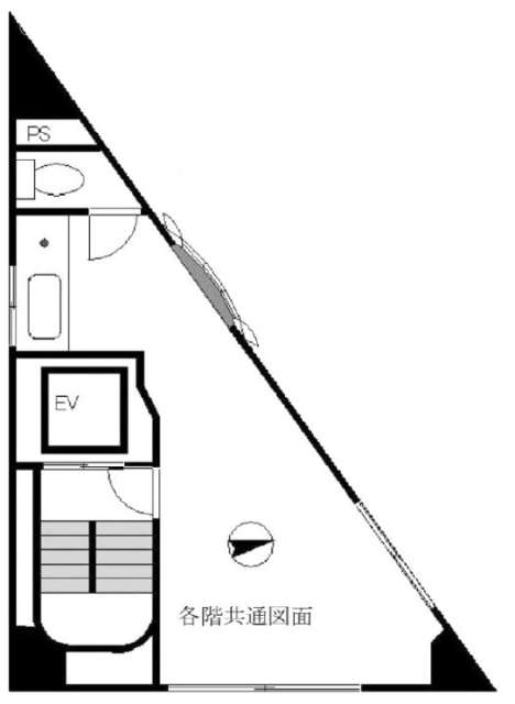 MKビル5F 間取り図