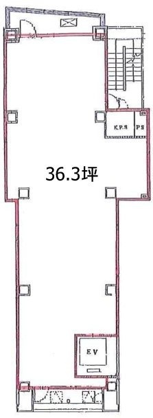 21泰明ビル3F 間取り図