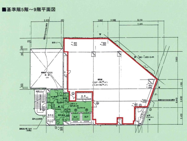 千住MKビル2F 間取り図