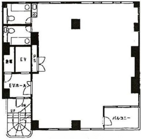 グローバル新神楽坂9F 間取り図