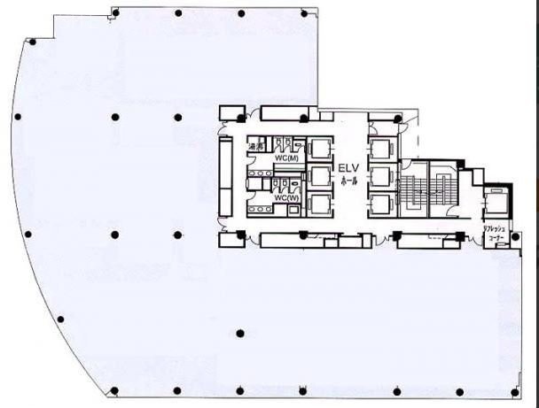 朝日生命代田橋ビル11F 間取り図