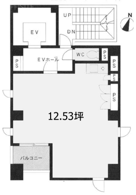 青山TKOビル9F 間取り図