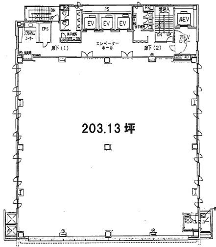 銀洋新横浜ビル5F 間取り図