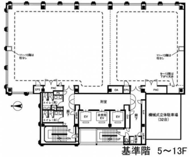 NBF池袋タワー601 間取り図