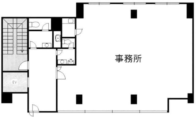 新下谷ビル7F 間取り図