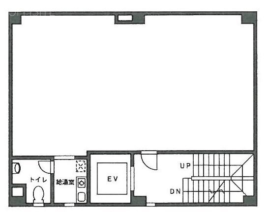 BM上野ビル1F 間取り図