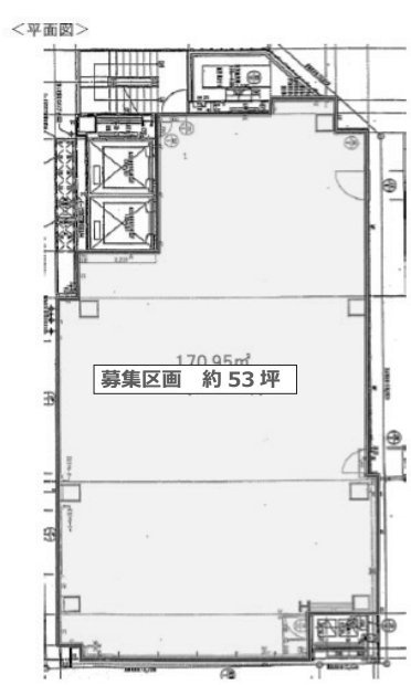 ヒューリック錦糸町駅前ビル6F 間取り図