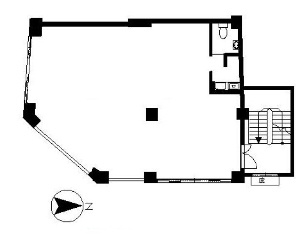 中澤ビル4F 間取り図