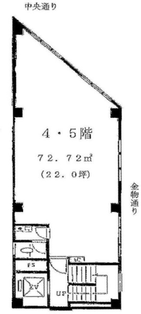 スズトミビル5F 間取り図
