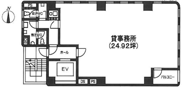 IMIビル2F 間取り図