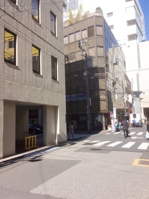 清水ビル ビル周辺道路