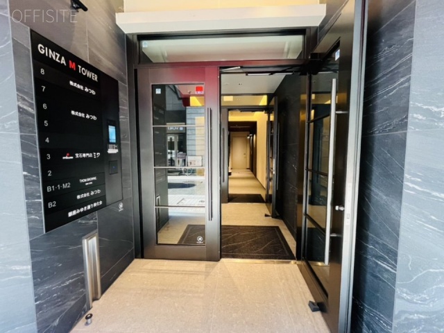 GINZA M-TOWER エントランス